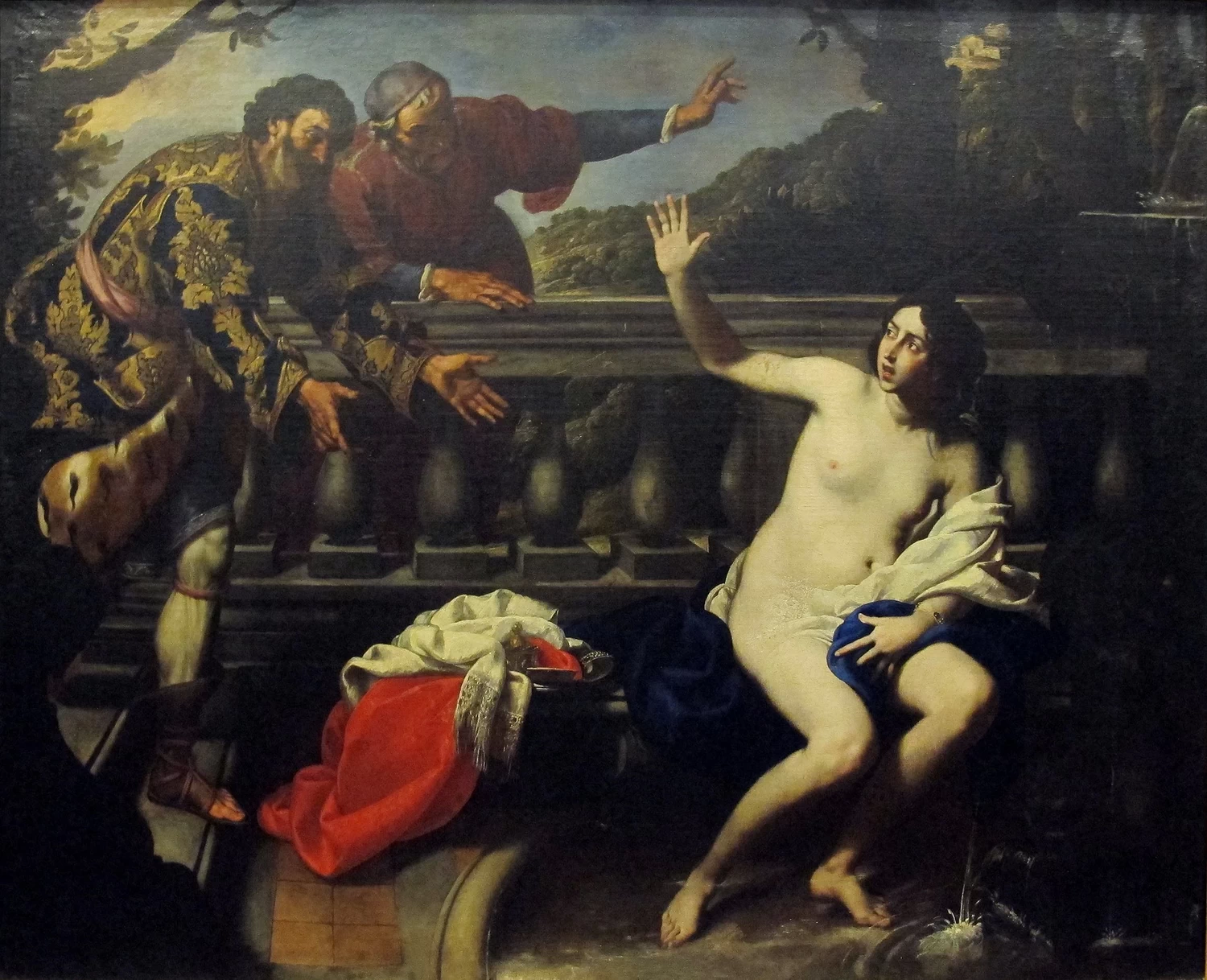 Susanna e i vecchioni - Galleria Napoletana (Museo di Capodimonte)